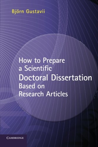 Cover for How to Prepare a Scientific Doctoral Dissertation Based on Research Articles