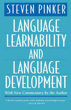 Cover for Language Learnability and Language Development