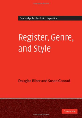 Cover for Register, Genre, and Style (Cambridge Textbooks in Linguistics)
