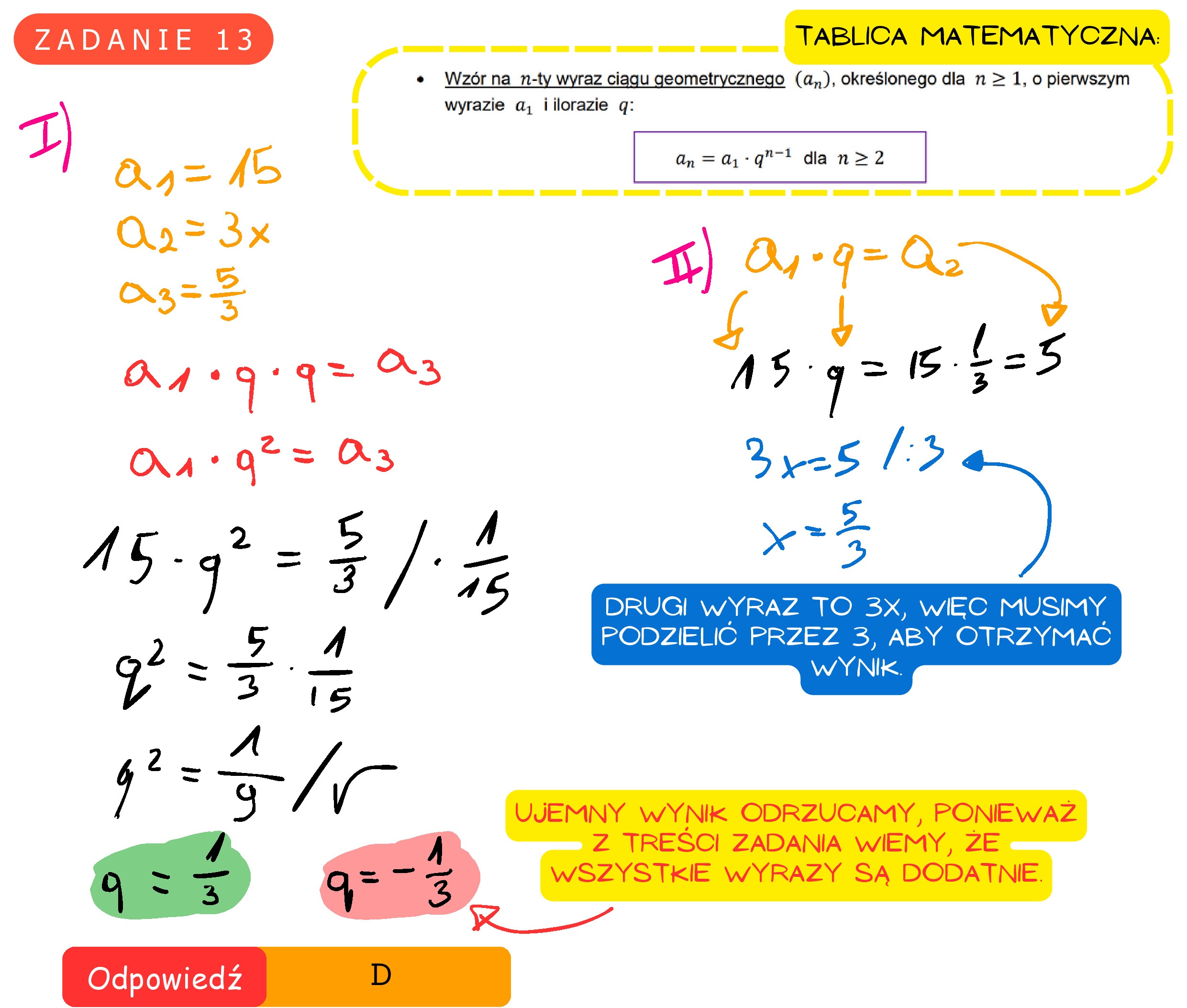 Solution for MATEMATYKA 2021 MAJ MATURA PODSTAWOWA ZADANIE 13