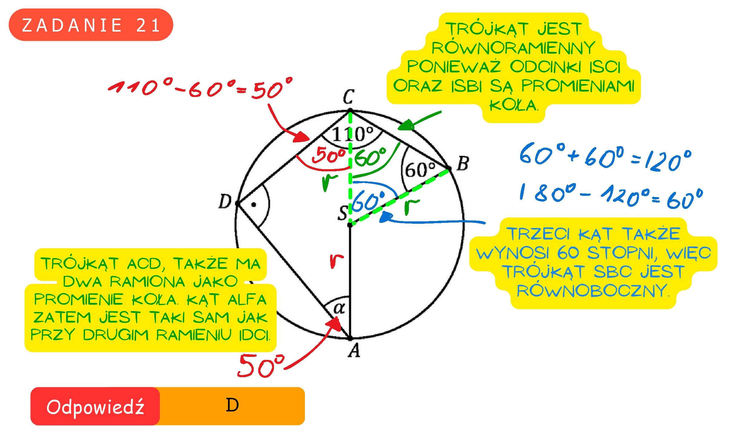 Solution for MATEMATYKA 2021 MAJ MATURA PODSTAWOWA ZADANIE 21
