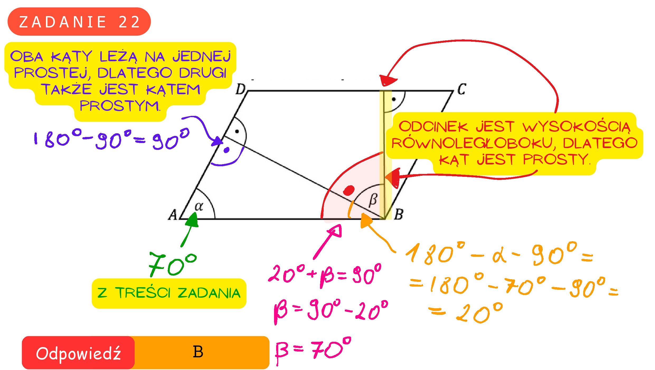 Solution for MATEMATYKA 2021 MAJ MATURA PODSTAWOWA ZADANIE 22