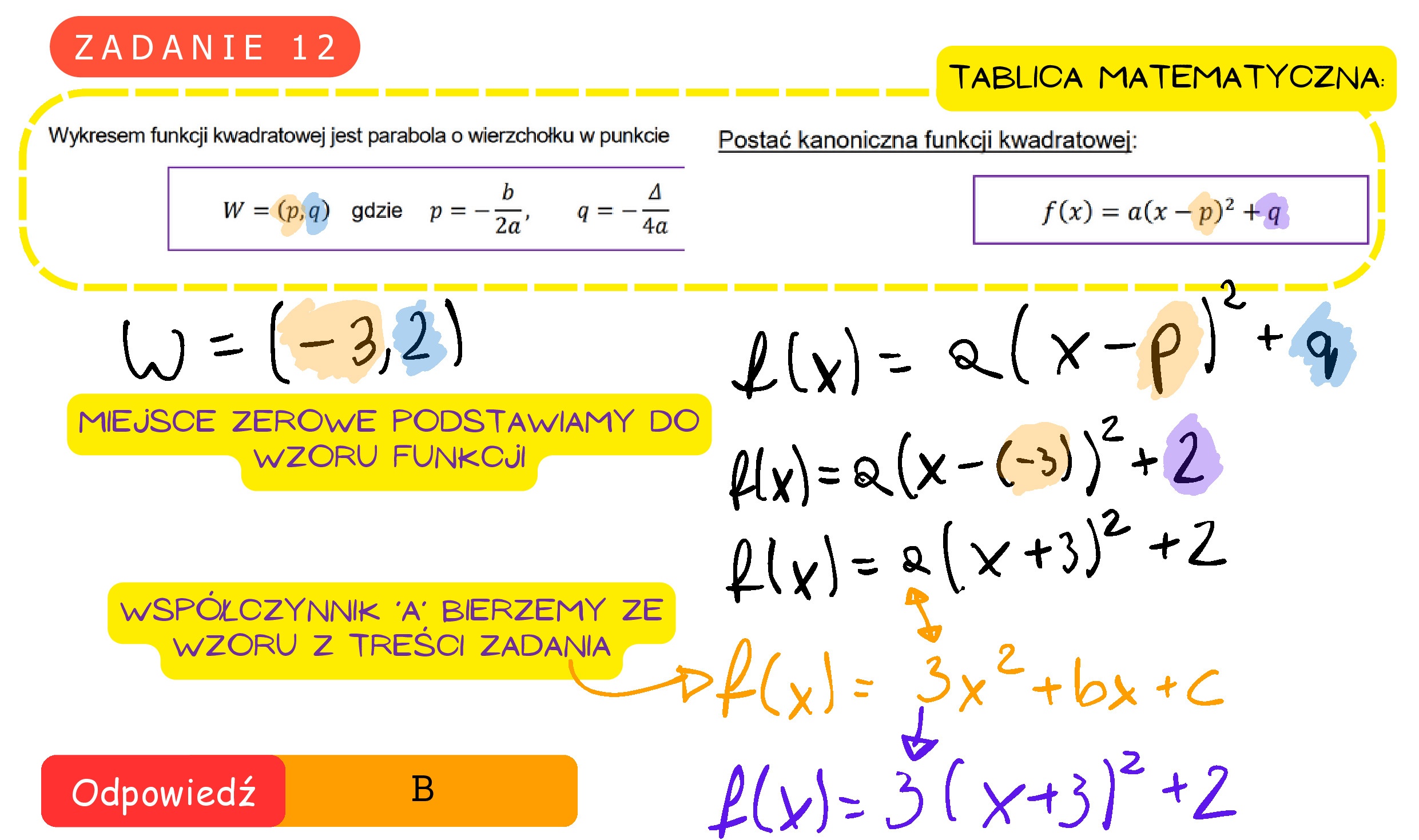 Solution for MATEMATYKA 2022 MAJ MATURA PODSTAWOWA ZADANIE 12