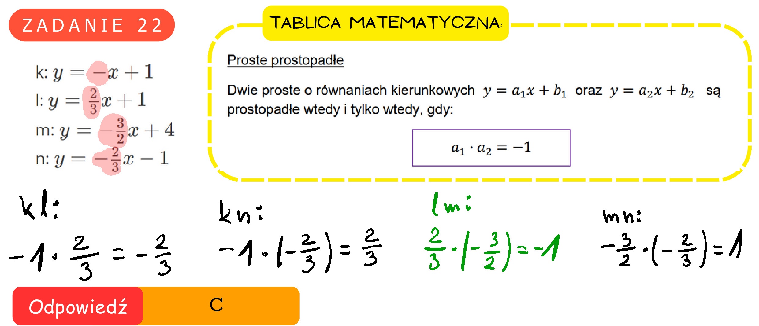 Solution for MATEMATYKA 2022 MAJ MATURA PODSTAWOWA ZADANIE 22
