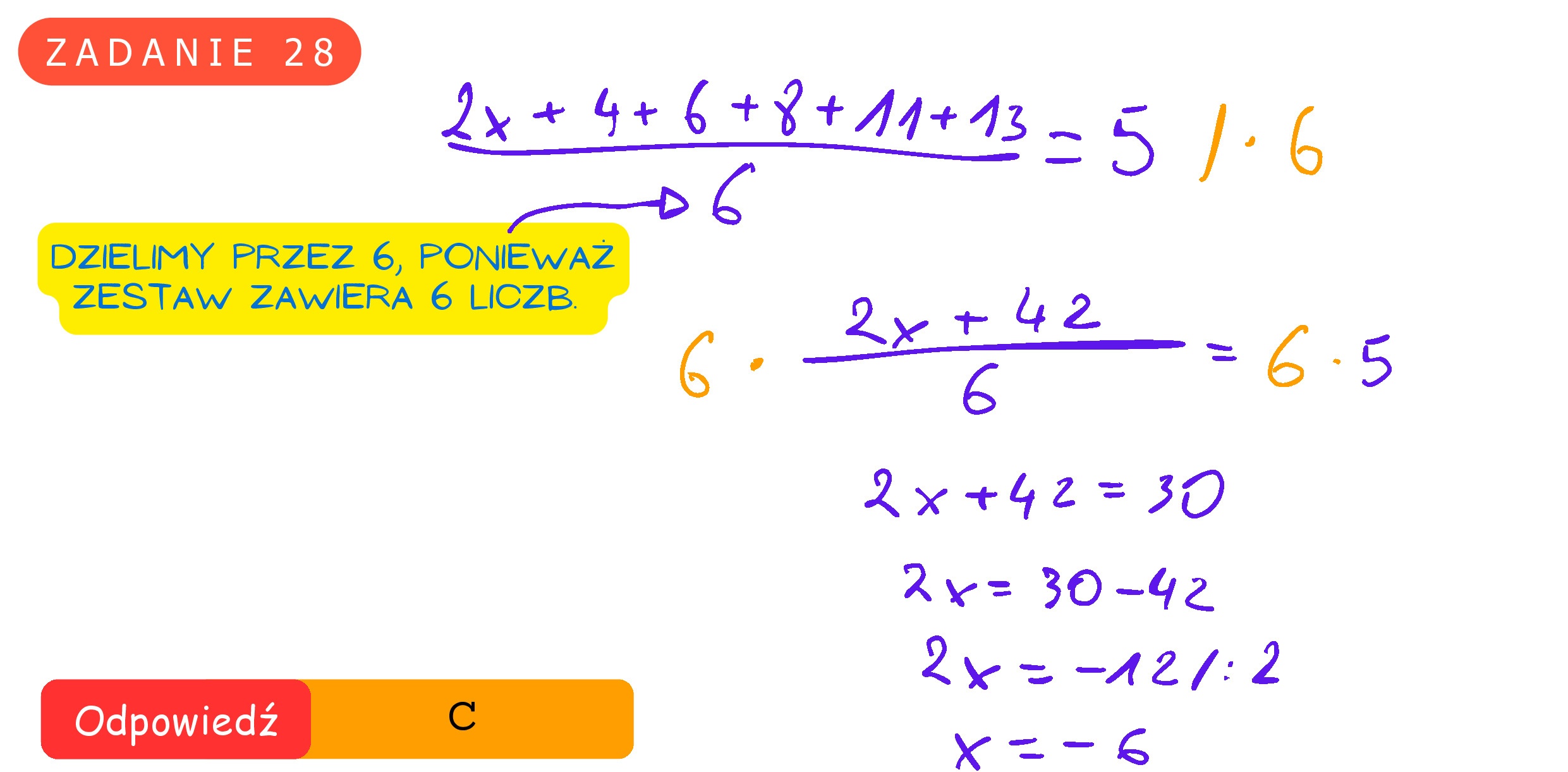 Solution for MATEMATYKA 2022 MAJ MATURA PODSTAWOWA ZADANIE 28