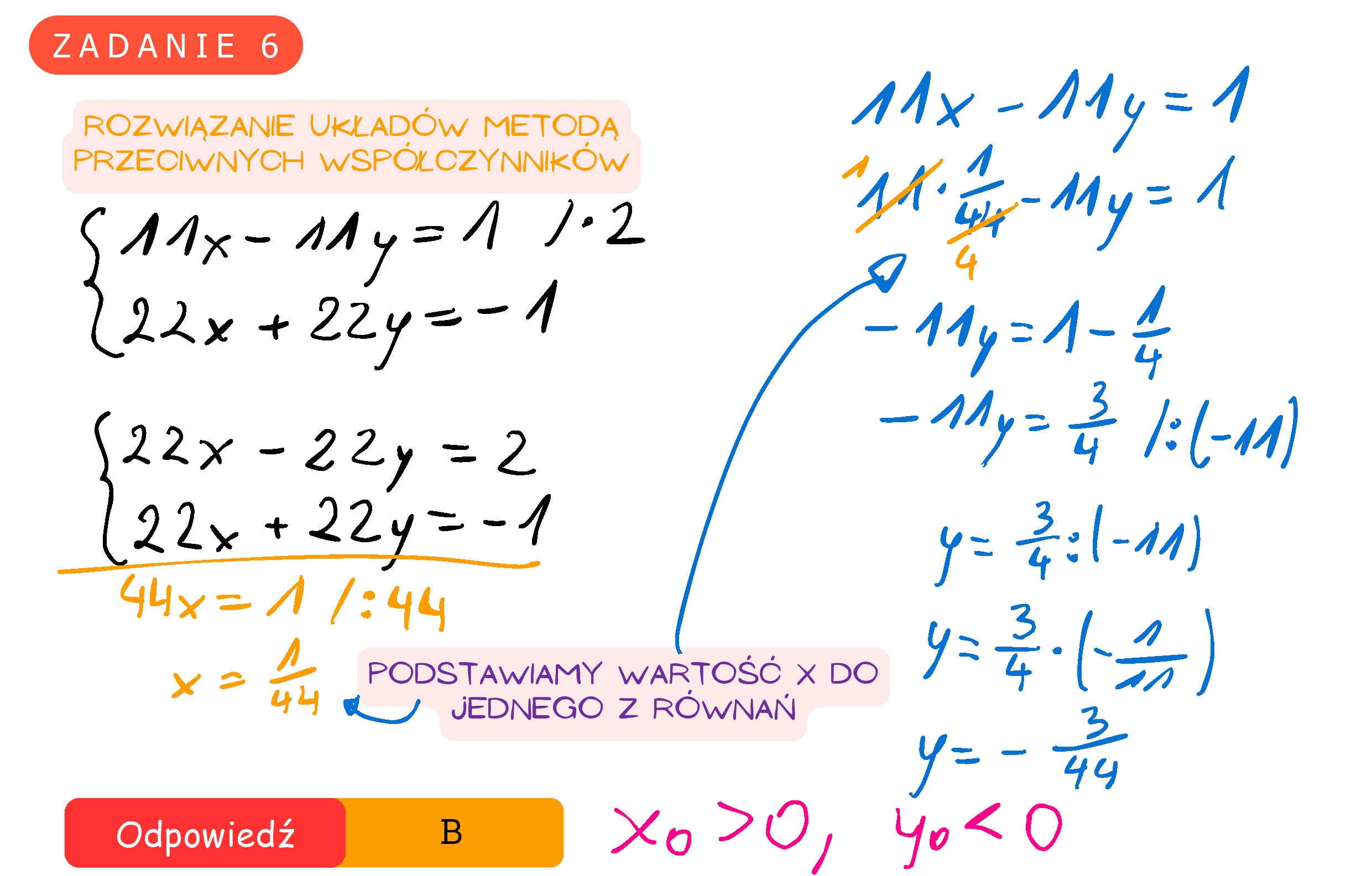 Solution for MATEMATYKA 2022 MAJ MATURA PODSTAWOWA ZADANIE 6