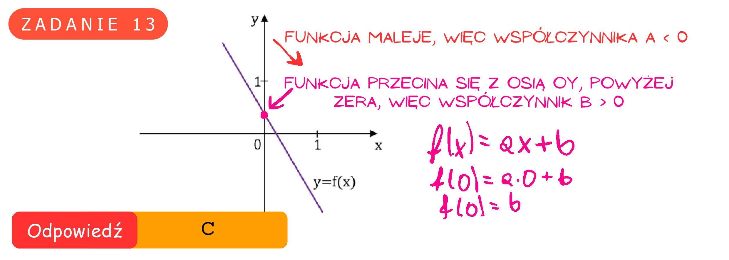 Solution for MATEMATYKA 2023 MAJ MATURA PODSTAWOWA ZADANIE 13