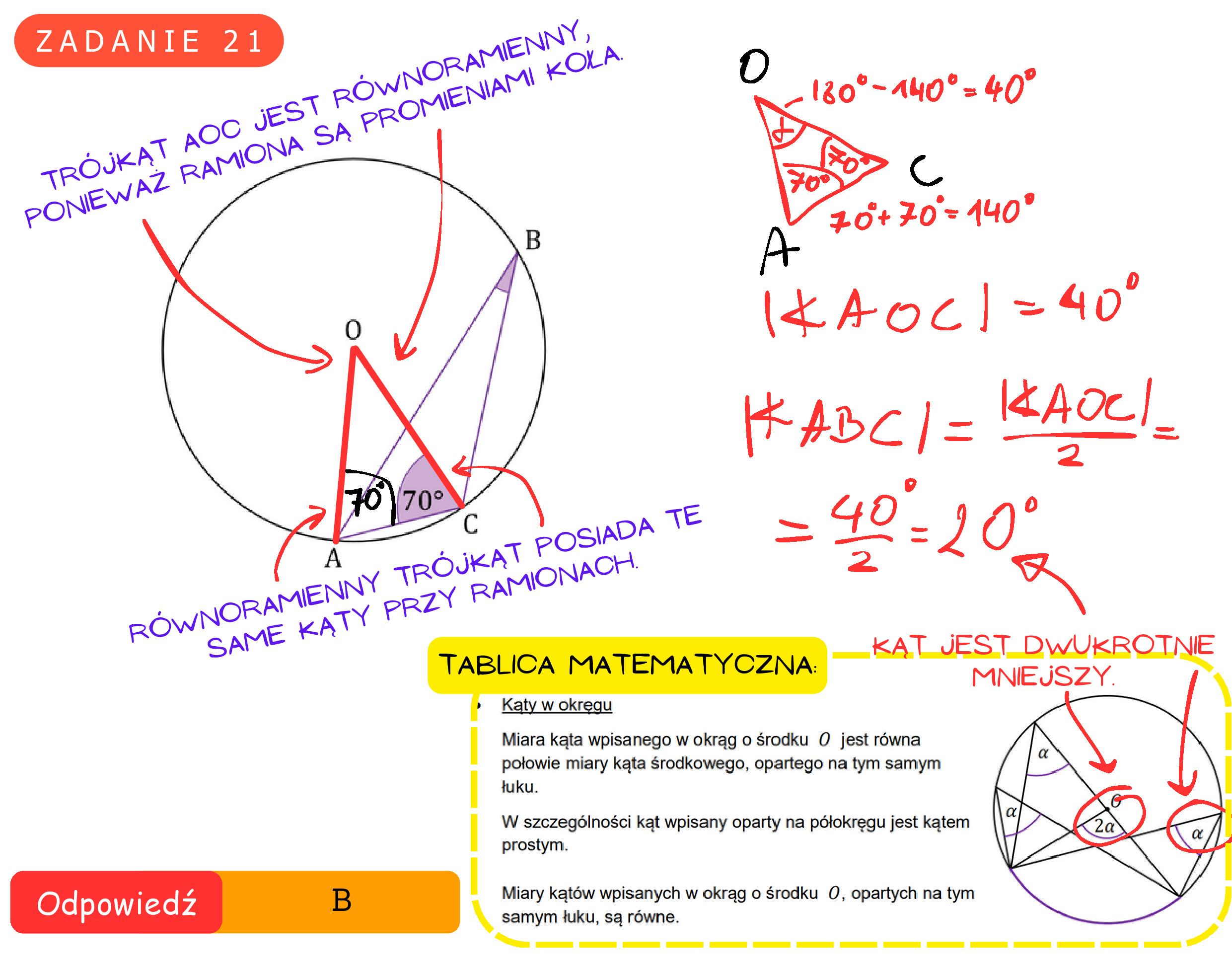 Solution for MATEMATYKA 2023 MAJ MATURA PODSTAWOWA ZADANIE 21