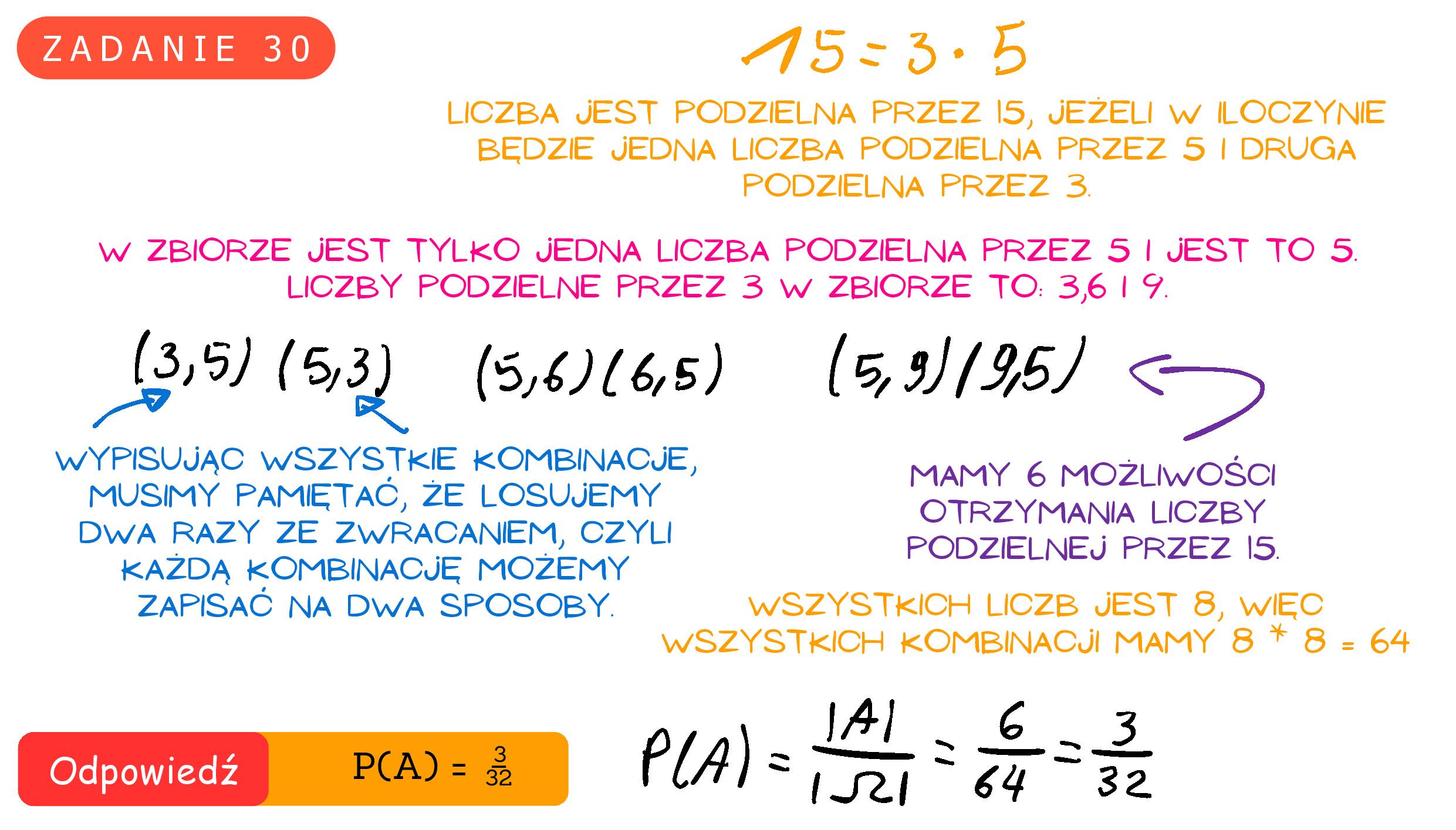 Solution for MATEMATYKA 2023 MAJ MATURA PODSTAWOWA ZADANIE 30