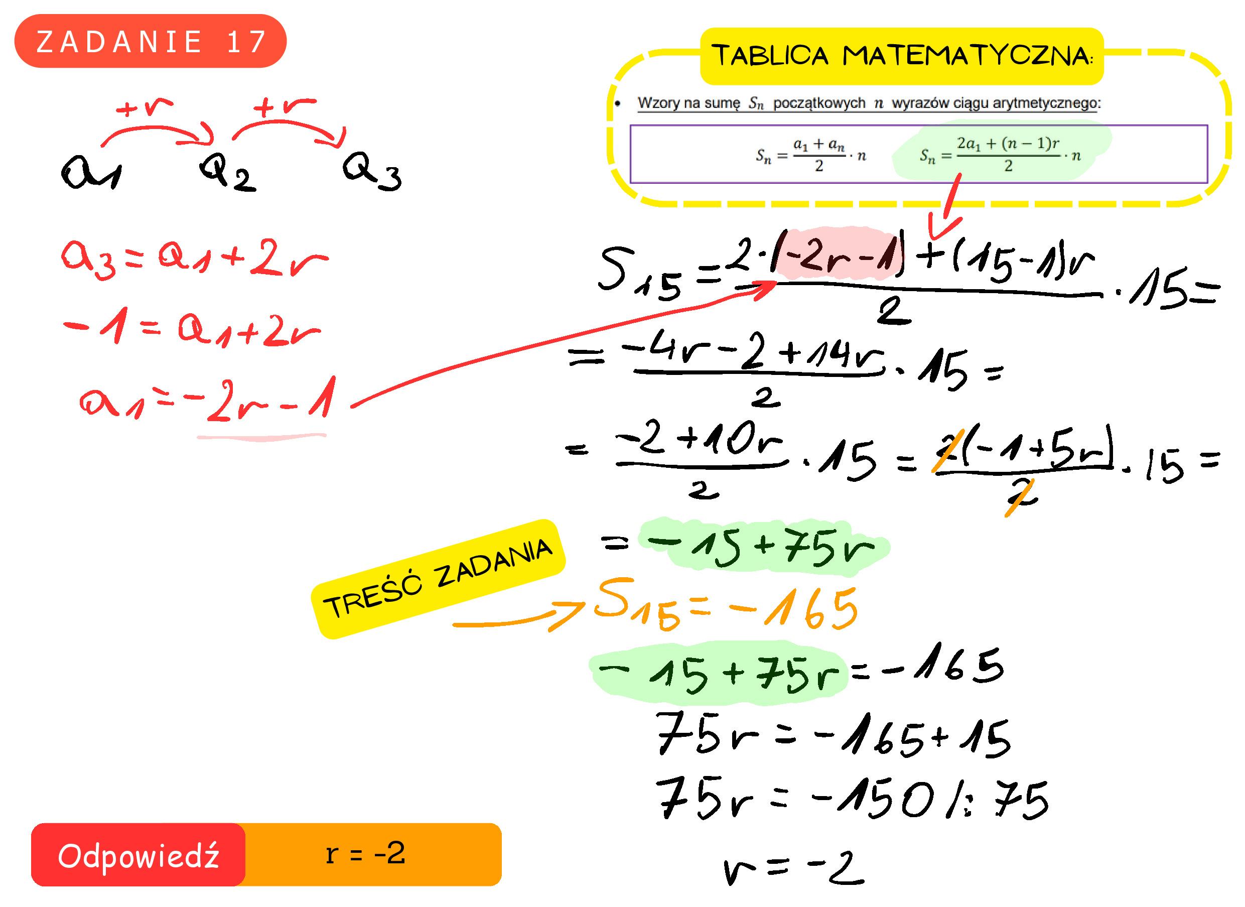 Solution for MATEMATYKA 2024 MAJ MATURA PODSTAWOWA ZADANIE 17