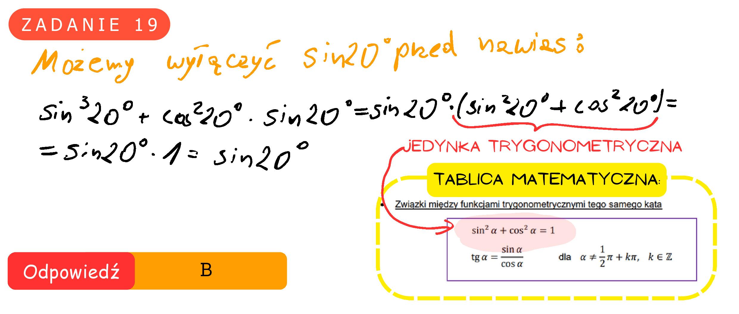 Solution for MATEMATYKA 2024 MAJ MATURA PODSTAWOWA ZADANIE 19