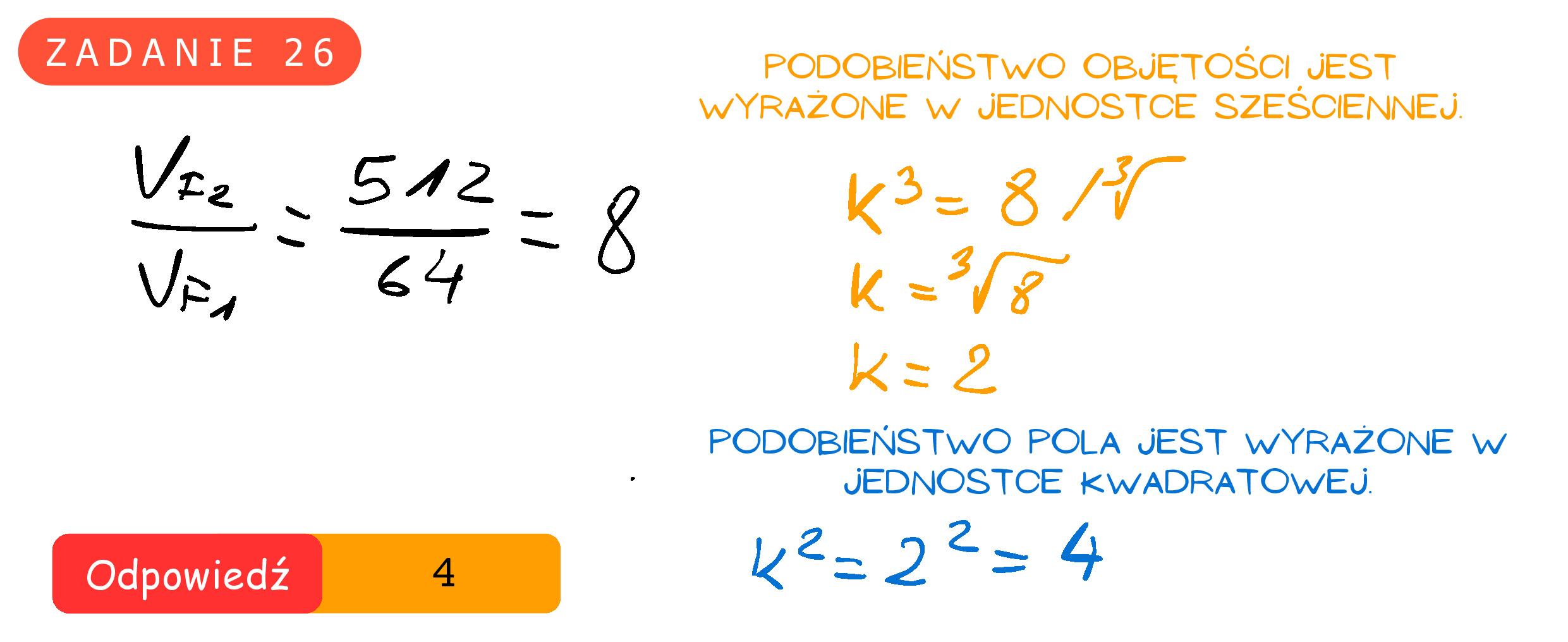 Solution for MATEMATYKA 2024 MAJ MATURA PODSTAWOWA ZADANIE 26