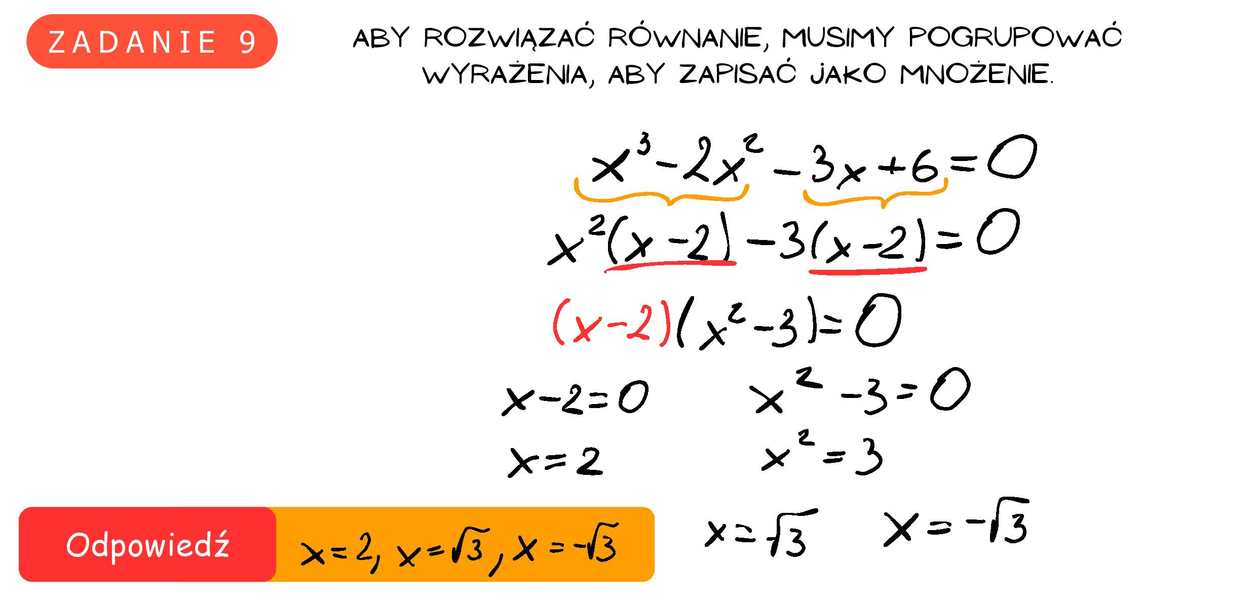 Solution for MATEMATYKA 2024 MAJ MATURA PODSTAWOWA ZADANIE 9