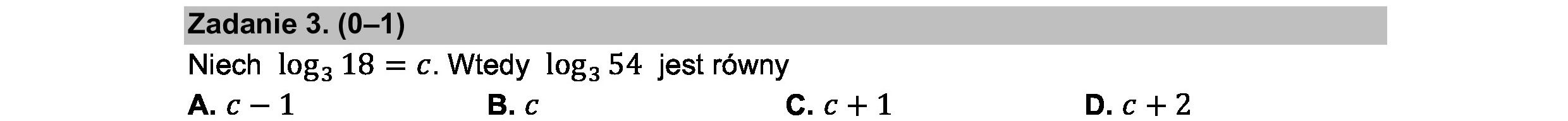 MATEMATYKA 2021 CZERWIEC MATURA PODSTAWOWA ZADANIE 3