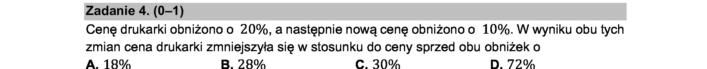 MATEMATYKA 2021 CZERWIEC MATURA PODSTAWOWA ZADANIE 4