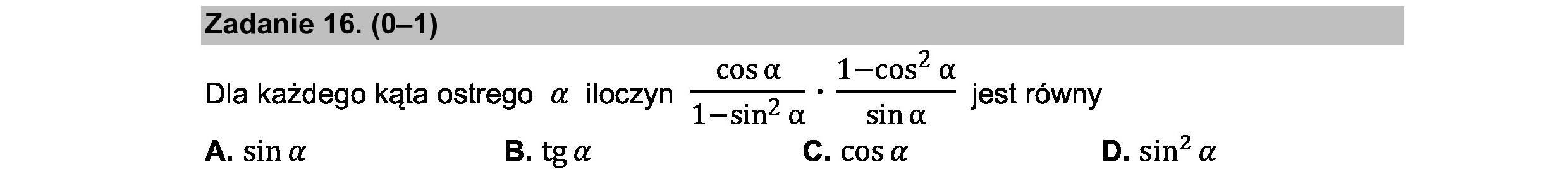 MATEMATYKA 2021 MAJ MATURA PODSTAWOWA ZADANIE 16