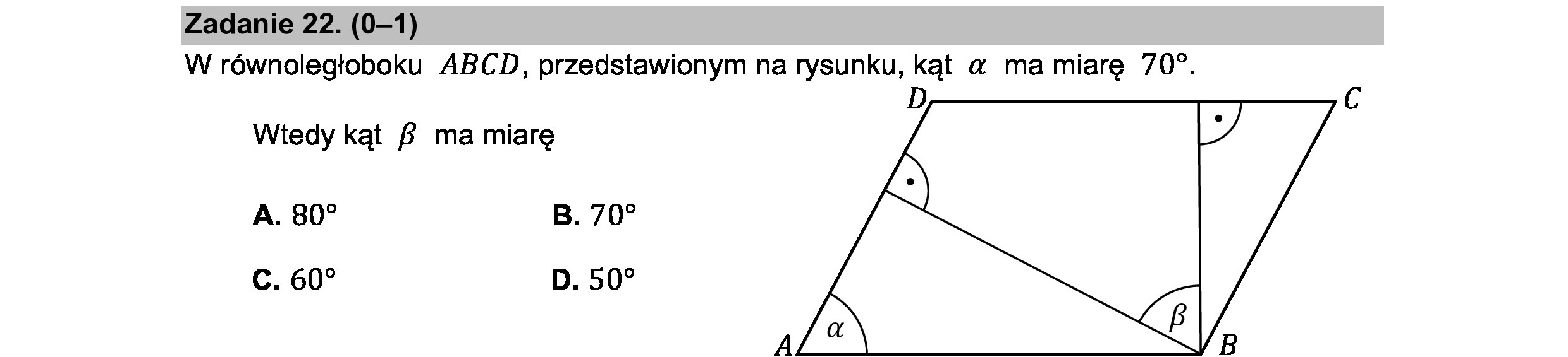 MATEMATYKA 2021 MAJ MATURA PODSTAWOWA ZADANIE 22