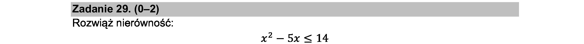 MATEMATYKA 2021 MAJ MATURA PODSTAWOWA ZADANIE 29