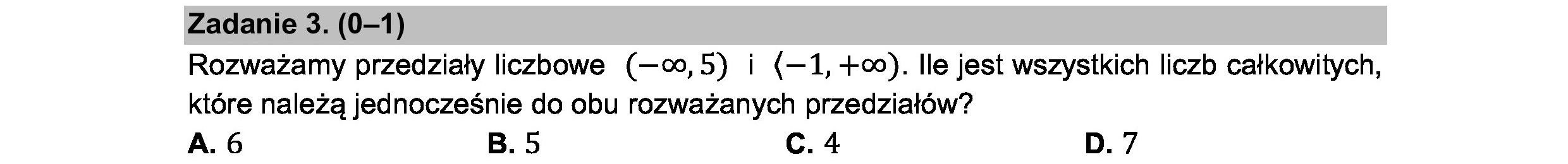 MATEMATYKA 2021 MAJ MATURA PODSTAWOWA ZADANIE 3