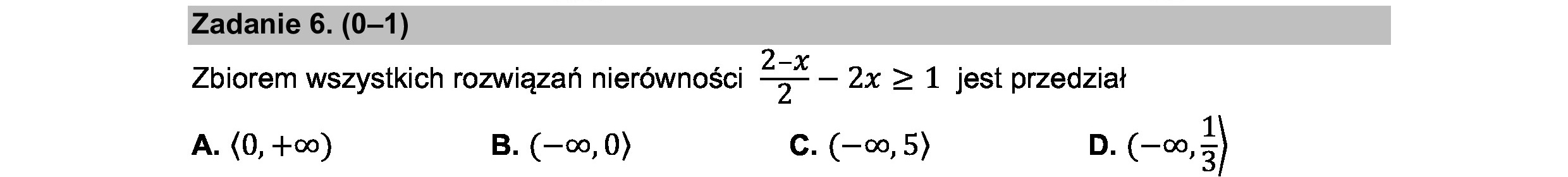 MATEMATYKA 2021 MAJ MATURA PODSTAWOWA ZADANIE 6
