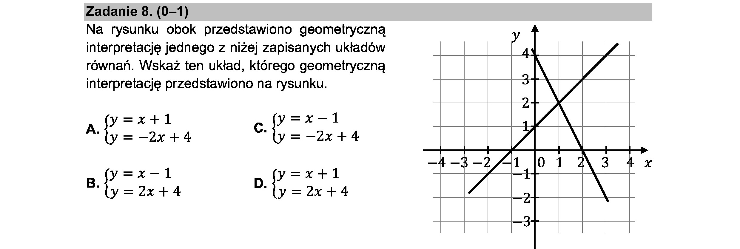 MATEMATYKA 2021 MAJ MATURA PODSTAWOWA ZADANIE 8