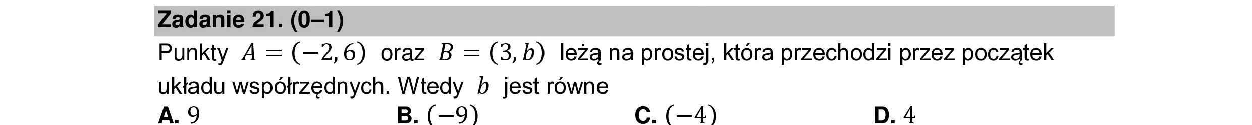 MATEMATYKA 2022 MAJ MATURA PODSTAWOWA ZADANIE 21