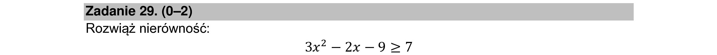 MATEMATYKA 2022 MAJ MATURA PODSTAWOWA ZADANIE 29