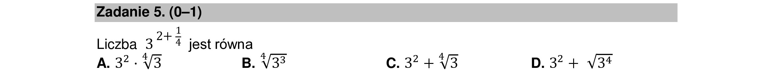 MATEMATYKA 2022 MAJ MATURA PODSTAWOWA ZADANIE 5
