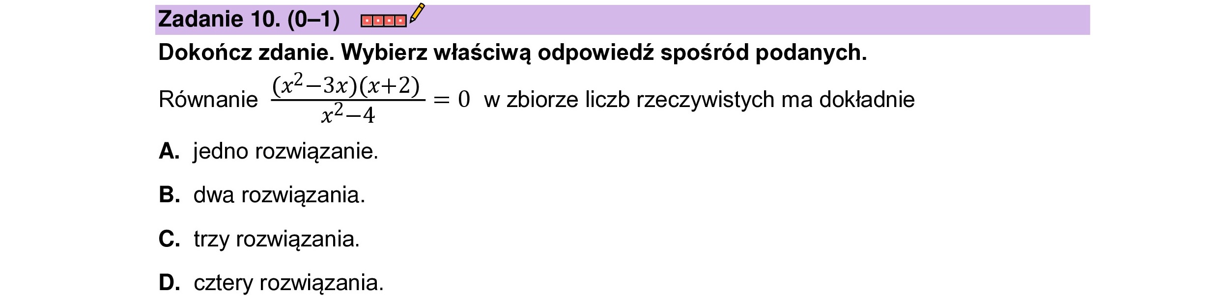MATEMATYKA 2023 CZERWIEC MATURA PODSTAWOWA ZADANIE 10