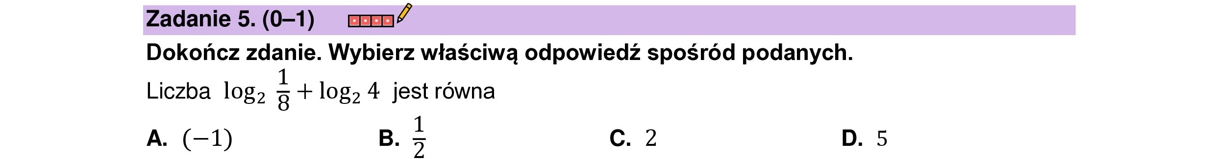 MATEMATYKA 2023 CZERWIEC MATURA PODSTAWOWA ZADANIE 5