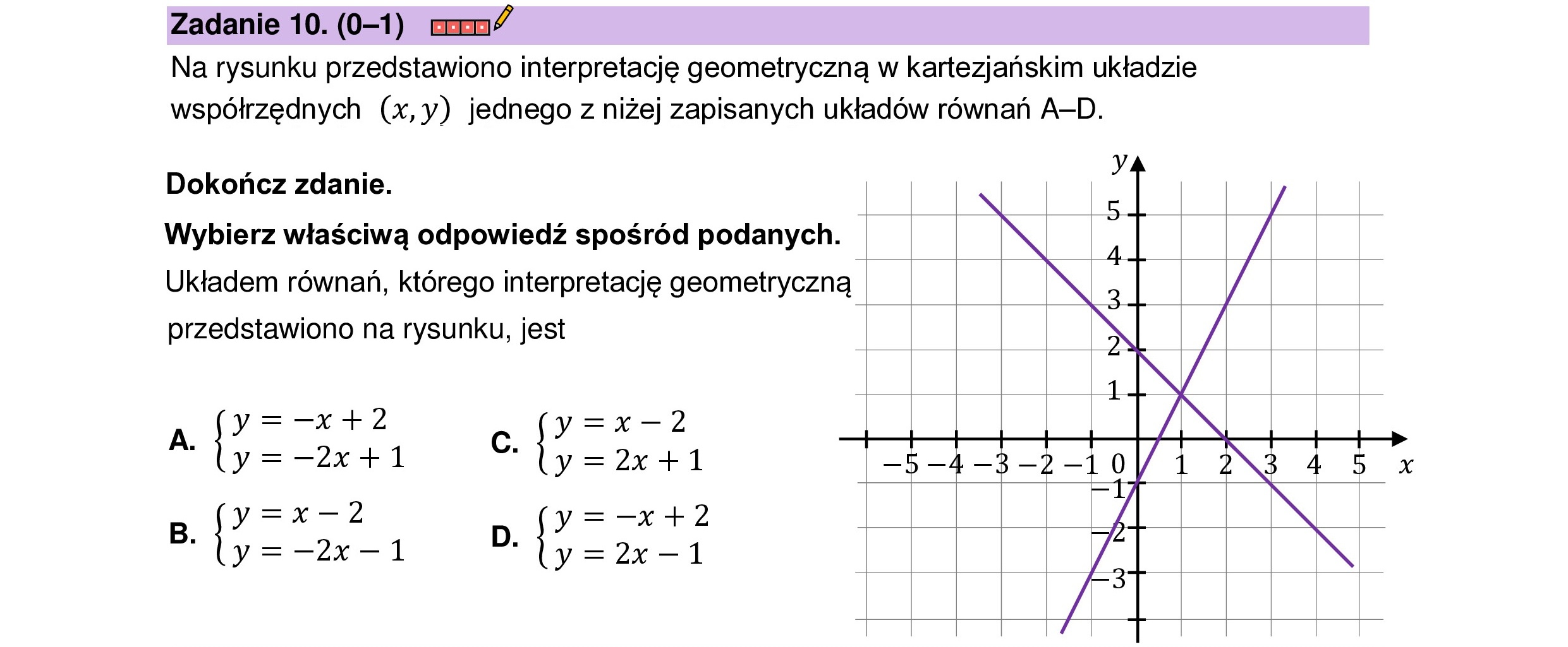 MATEMATYKA 2023 MAJ MATURA PODSTAWOWA ZADANIE 10