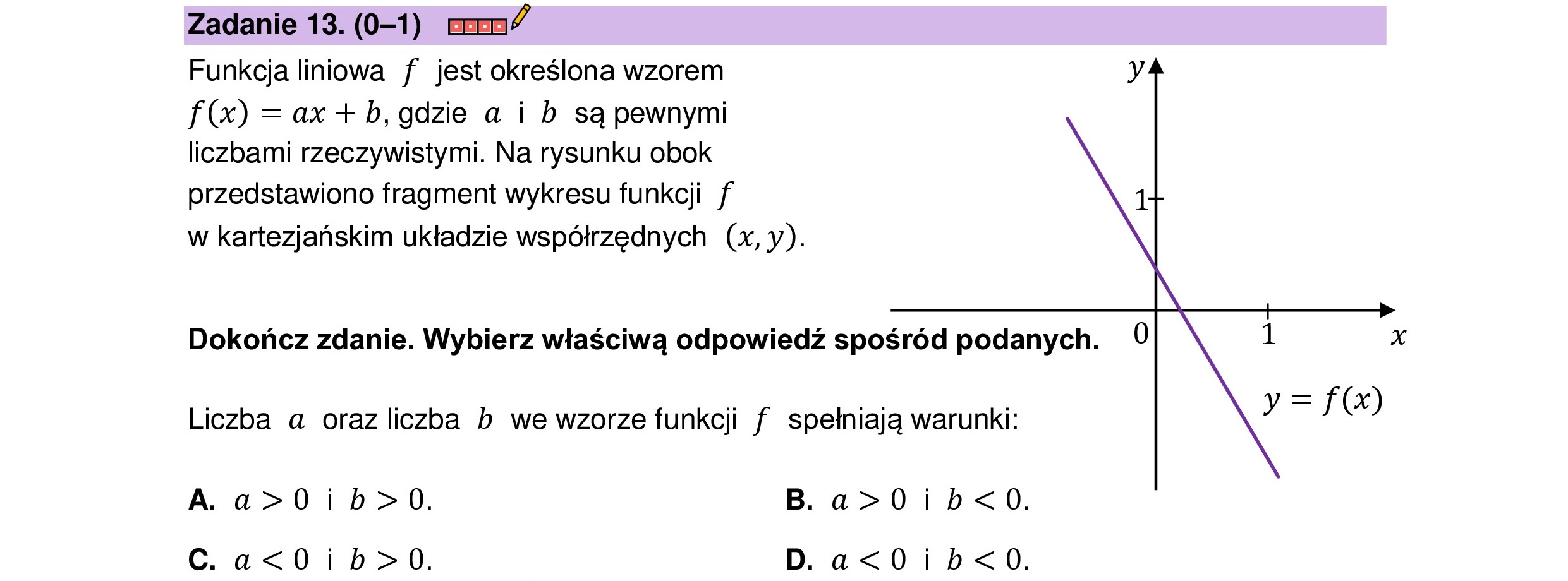 MATEMATYKA 2023 MAJ MATURA PODSTAWOWA ZADANIE 13