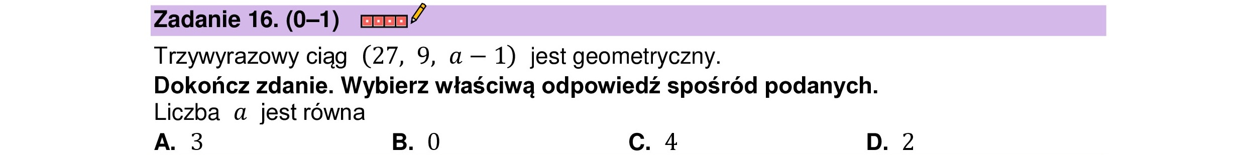 MATEMATYKA 2023 MAJ MATURA PODSTAWOWA ZADANIE 16