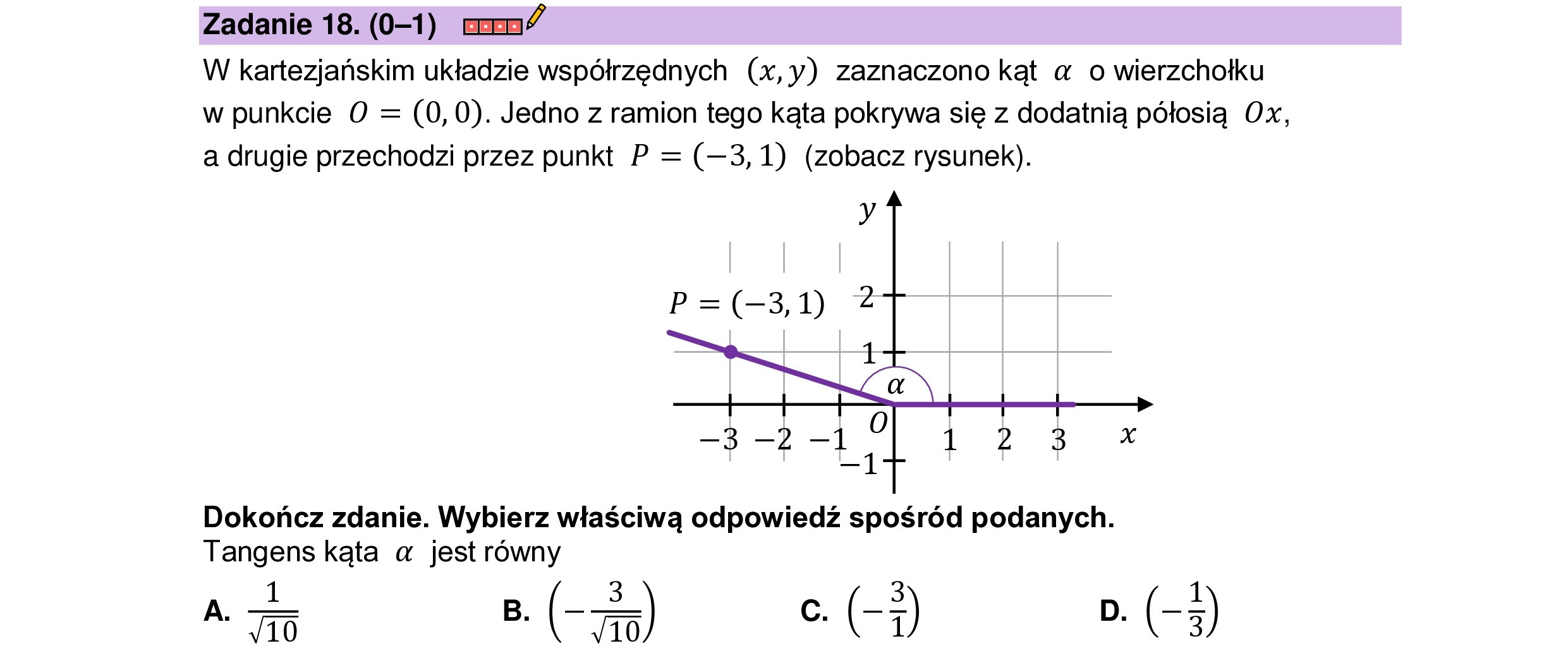 MATEMATYKA 2023 MAJ MATURA PODSTAWOWA ZADANIE 18