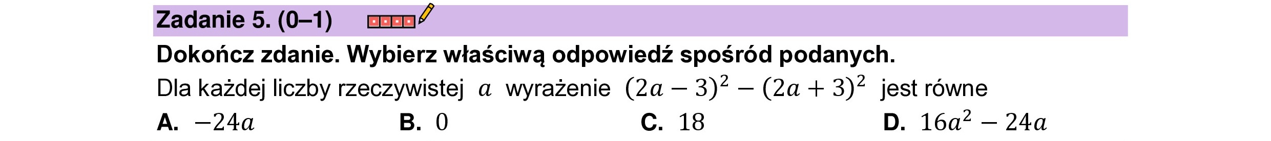 MATEMATYKA 2023 MAJ MATURA PODSTAWOWA ZADANIE 5