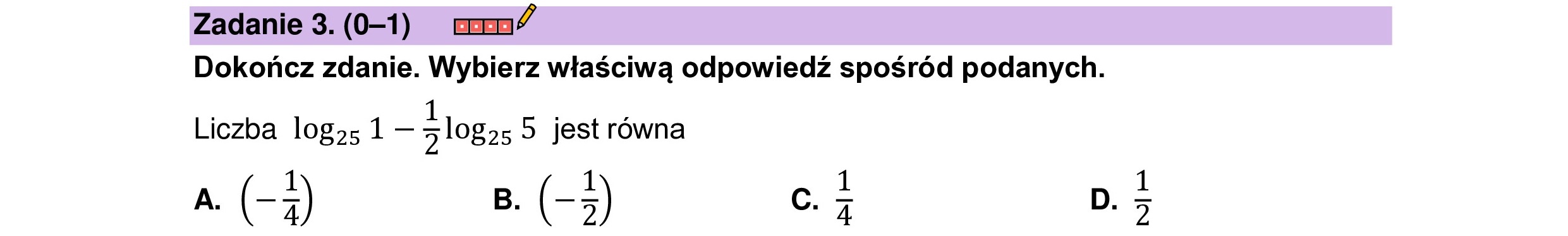 MATEMATYKA 2023 SIERPIEN POPRAWKOWA PODSTAWOWA ZADANIE 3