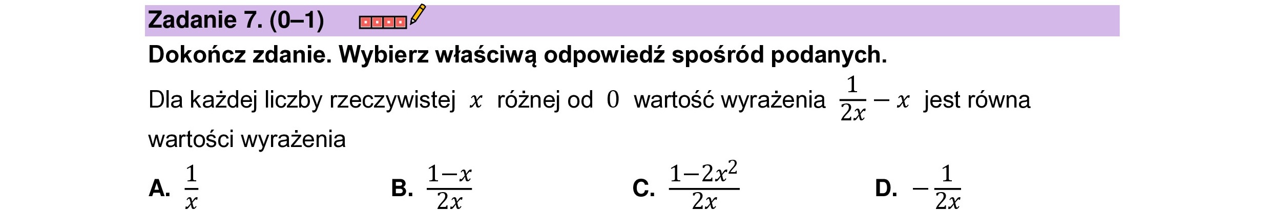 MATEMATYKA 2023 SIERPIEN POPRAWKOWA PODSTAWOWA ZADANIE 7