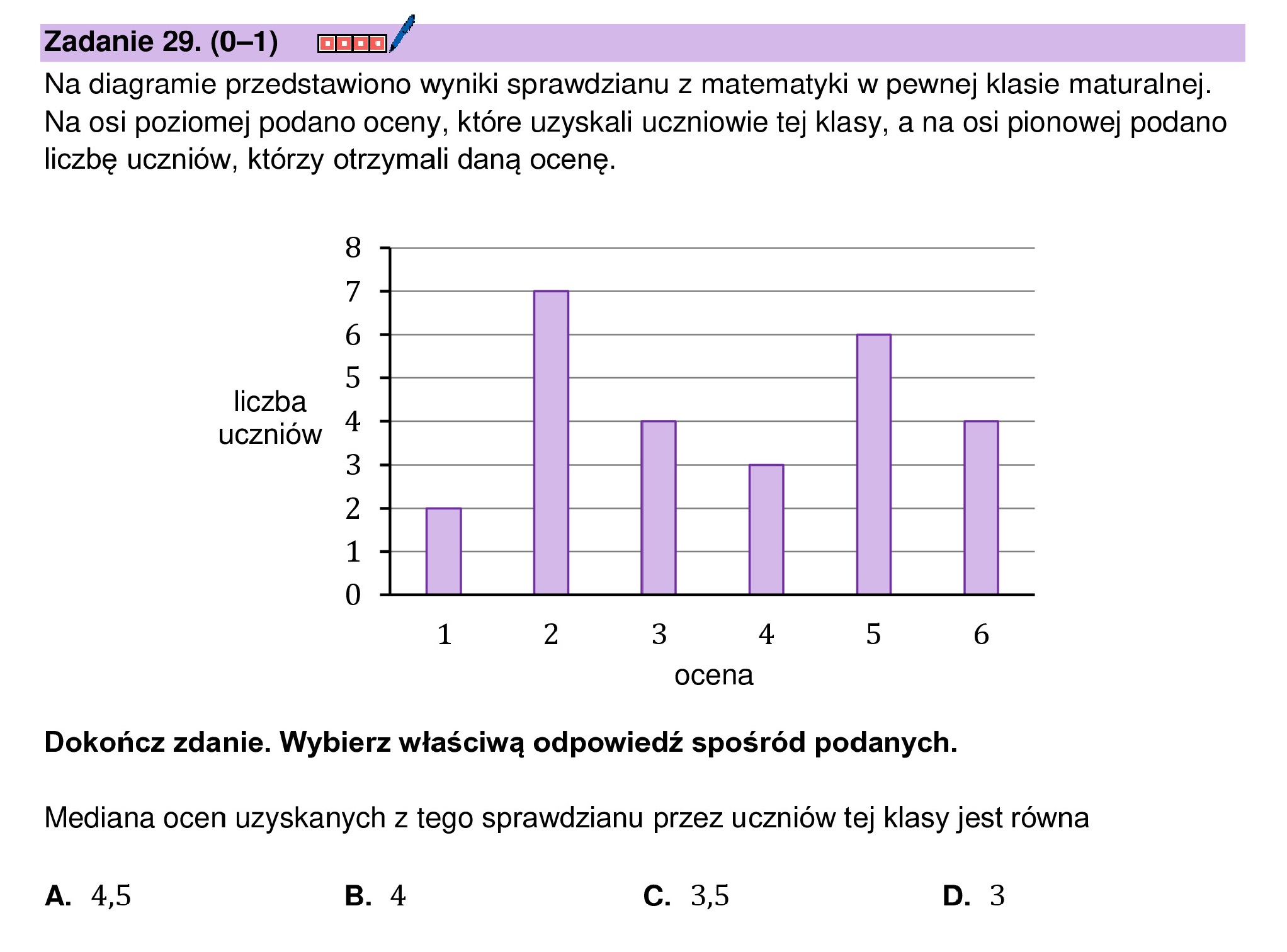 MATEMATYKA 2024 MAJ MATURA PODSTAWOWA ZADANIE 29