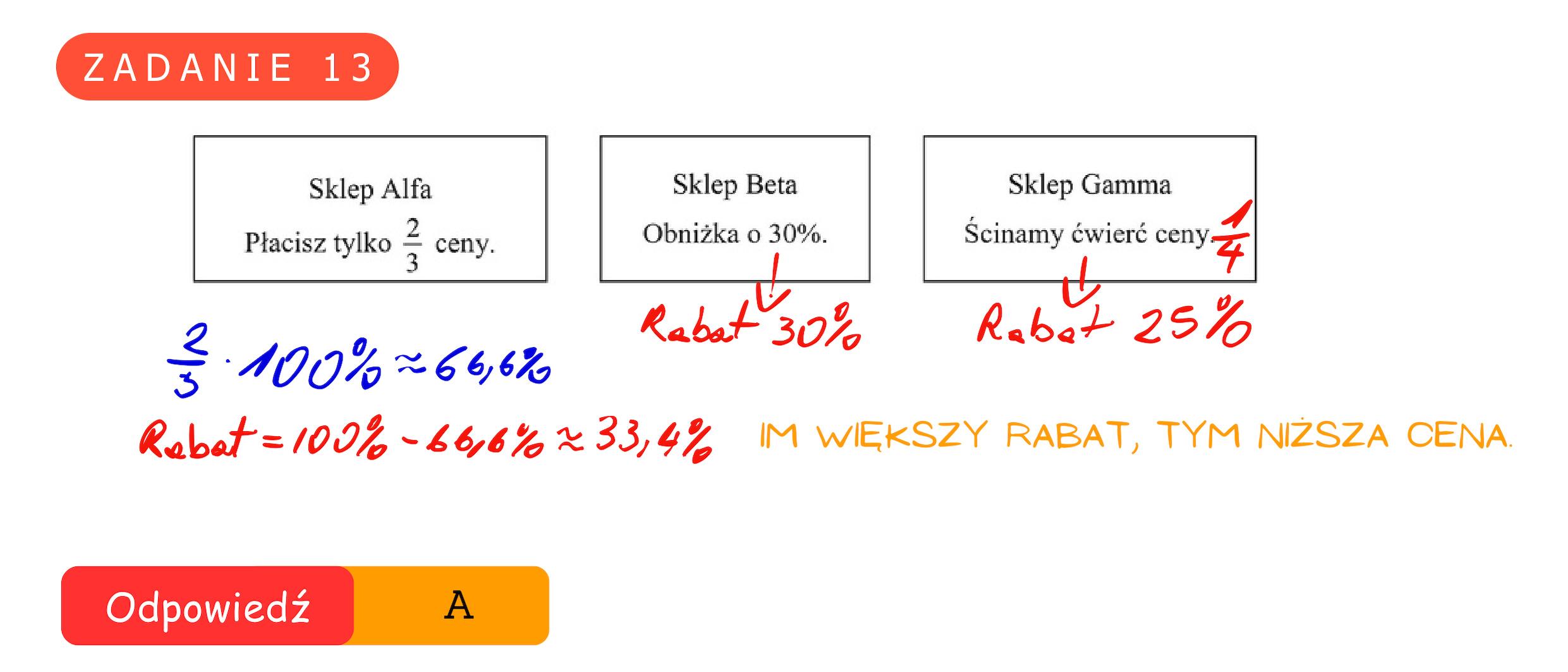 Rozwiązanie do zadania 13