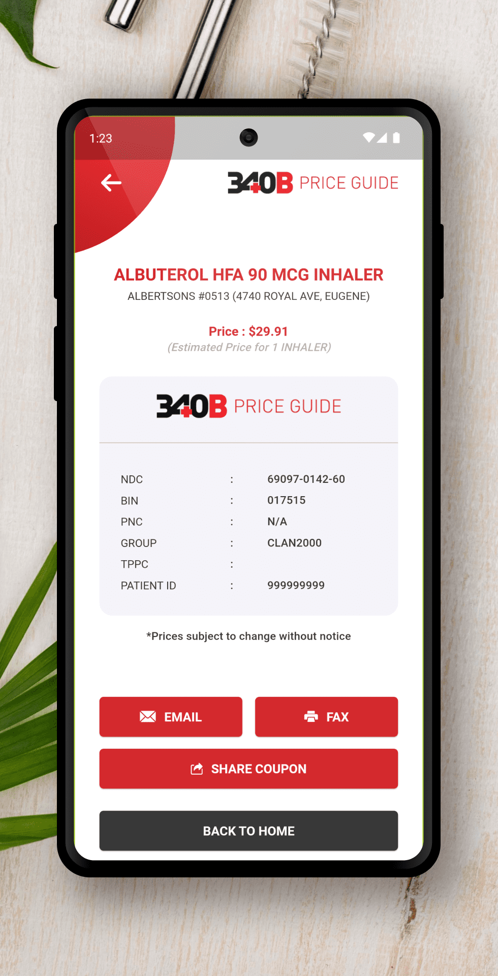 340B The Price Guide Android screenshot 7