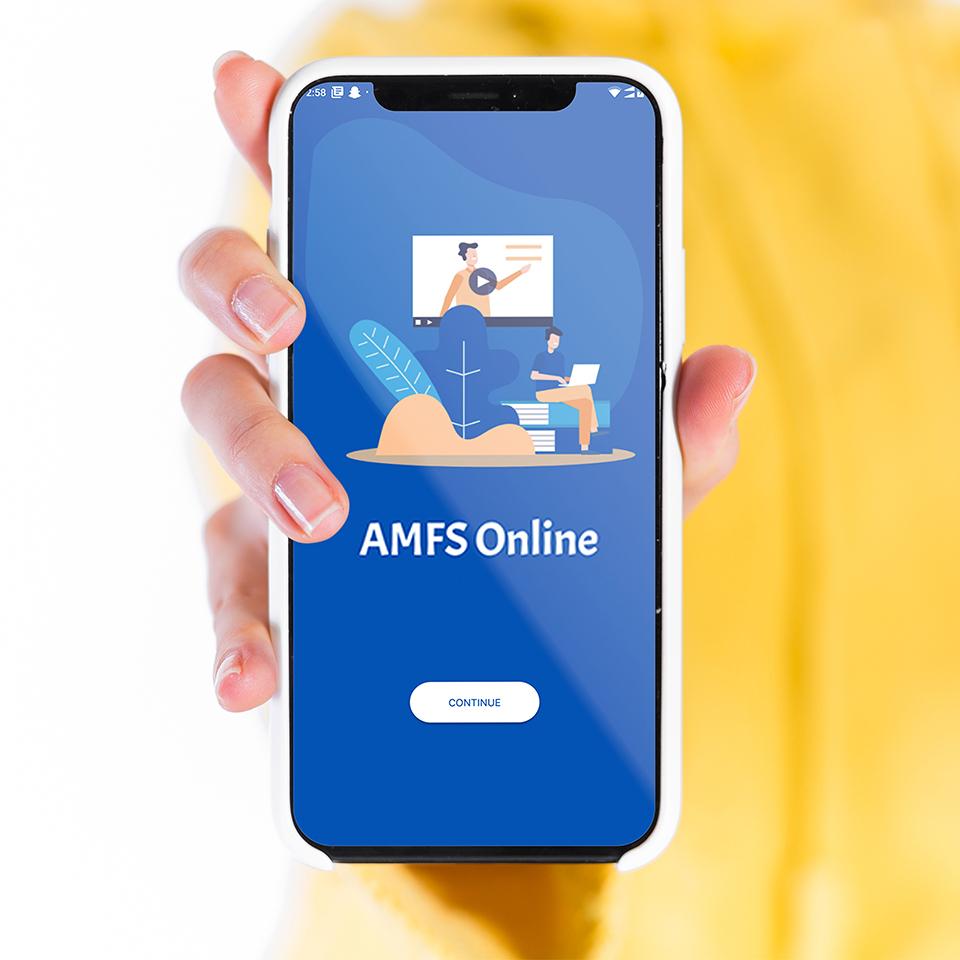 AMFS Online Mobile Application Android screenshot 1