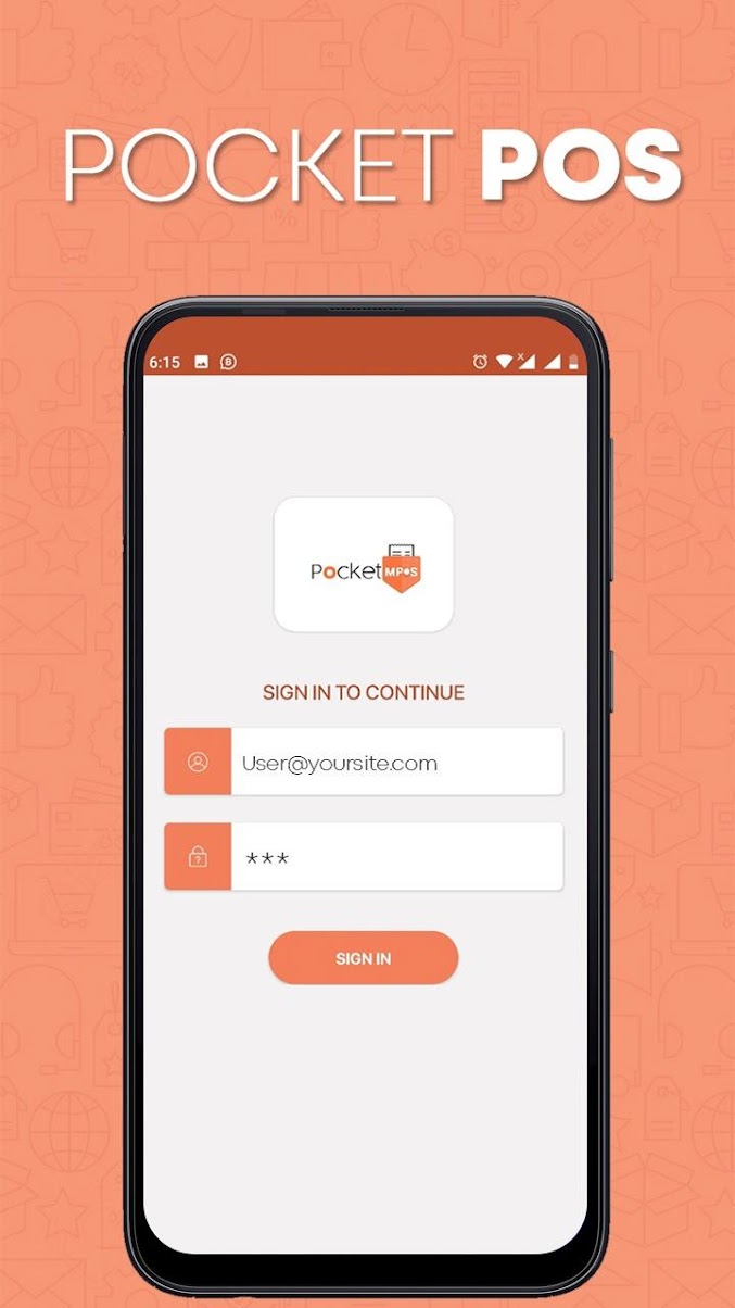 Pocket MPOS Android screenshot 1