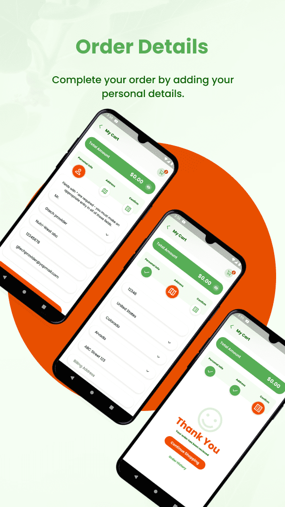 Nutri-west Android screenshot 8