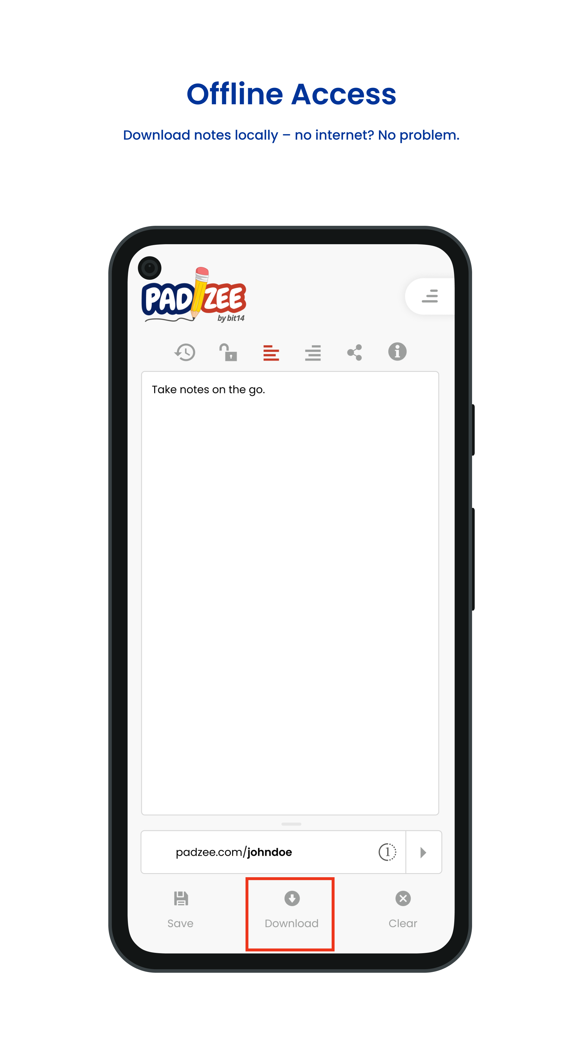 Padzee - Online Clipboard Android screenshot 6