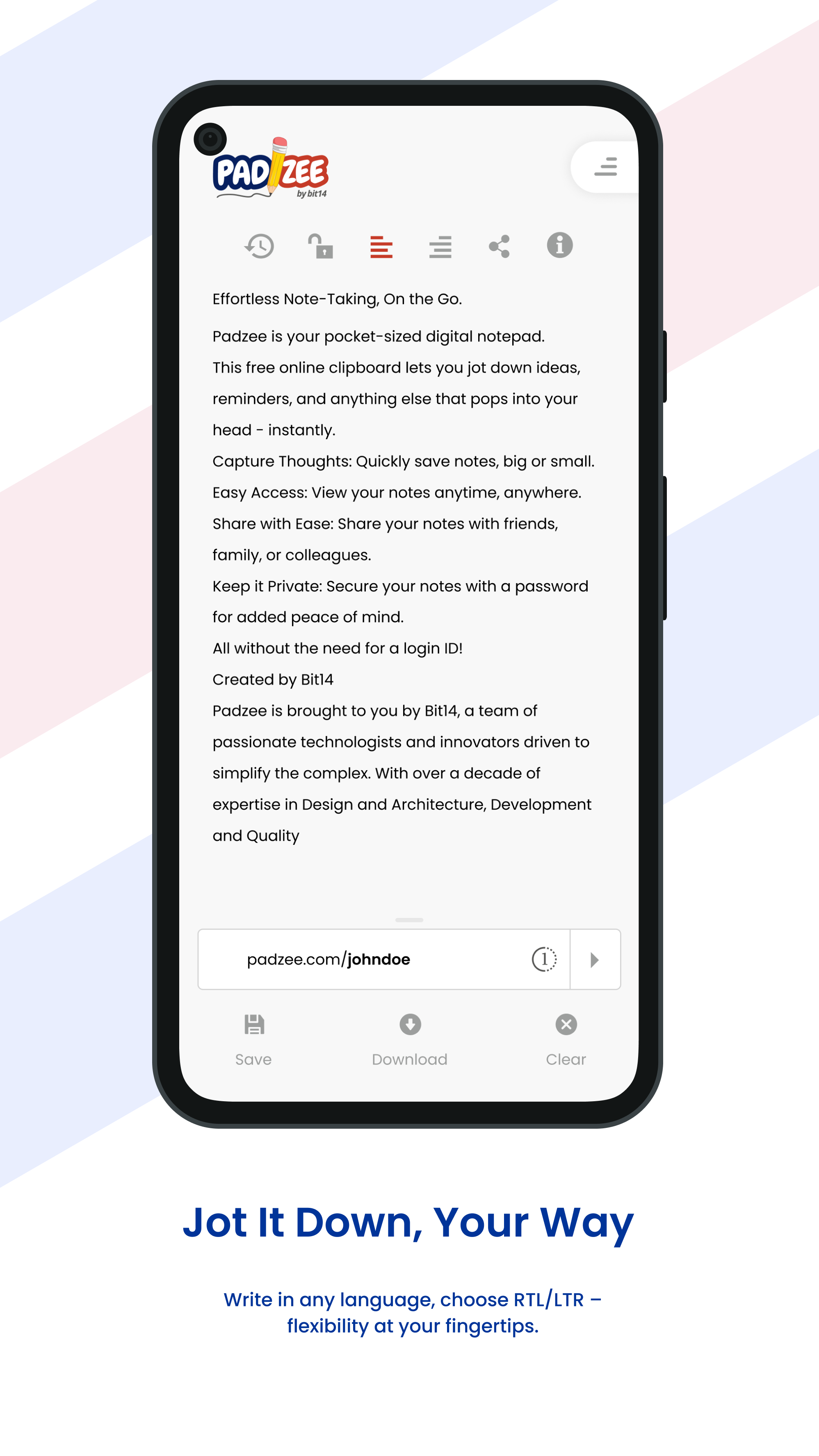 Padzee - Online Clipboard Android screenshot 8
