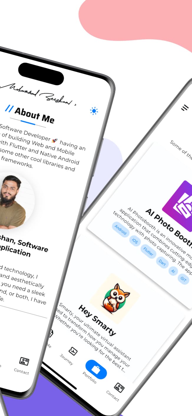 Portfolio App Android screenshot 2