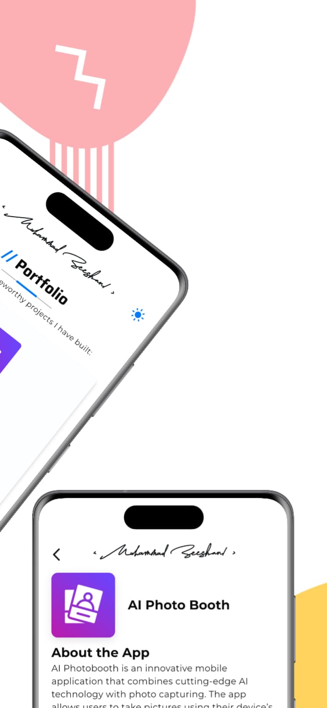 Portfolio App Android screenshot 3