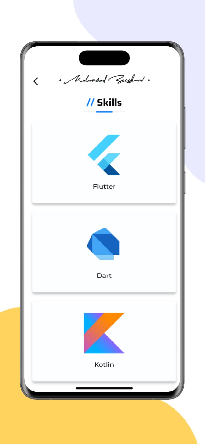 Portfolio App Android screenshot 5