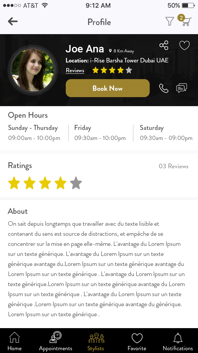 Salonat - Online Beauty Home Service Android screenshot 3