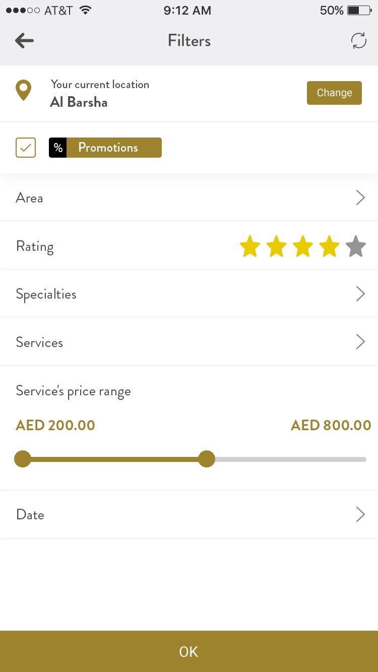 Salonat - Online Beauty Home Service Android screenshot 9